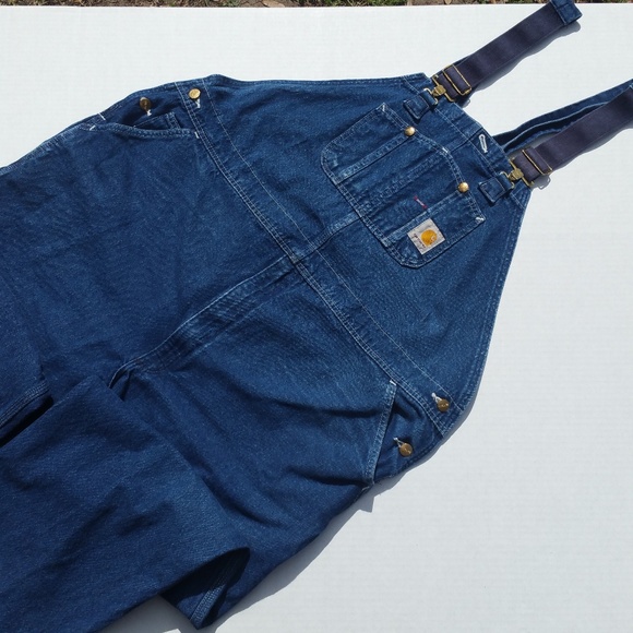 carhartt dark blue jeans